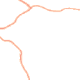 Daytime road noise heatmap for HR3 6JT