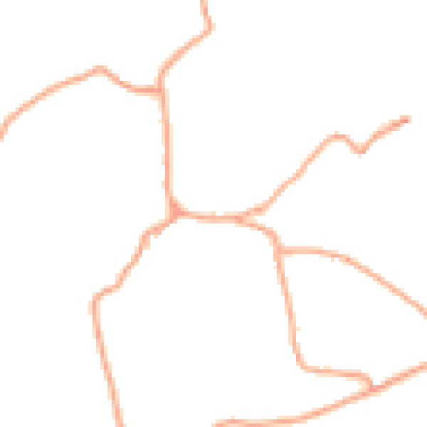 Daytime road noise heatmap for HR3 6NA