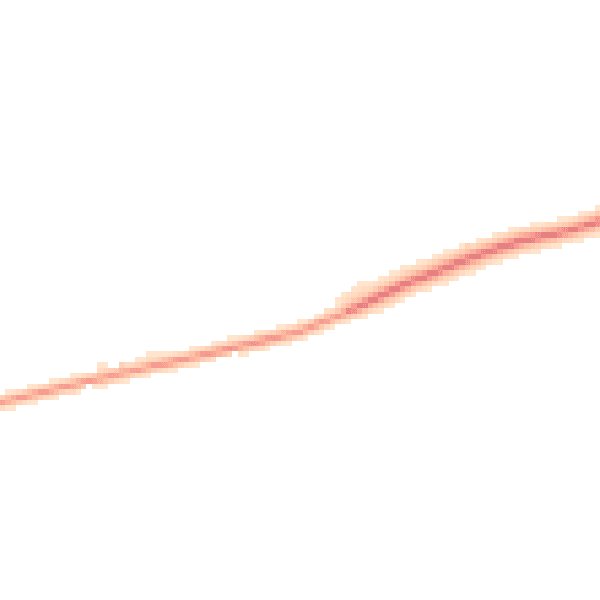 Night-time road noise heatmap for HR3 6QE