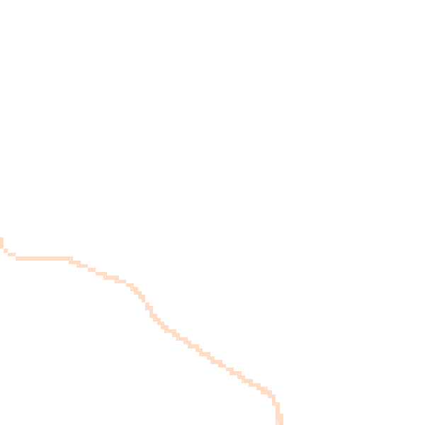 Night-time road noise heatmap for HR3 6QW