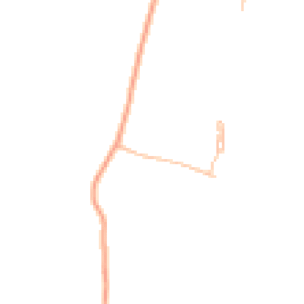 Daytime road noise heatmap for HR4 7PL