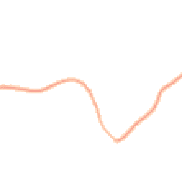 Night-time road noise heatmap for HR6 0AX