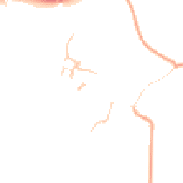 Daytime road noise heatmap for HR6 0BE