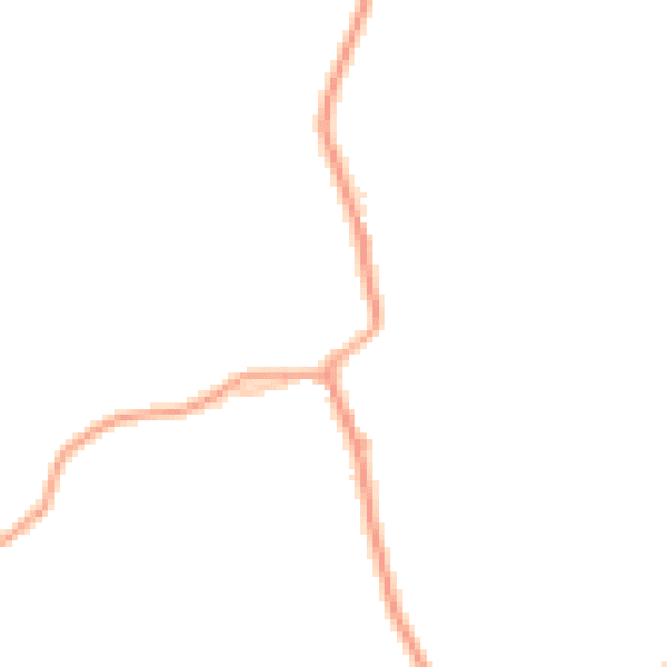 Daytime road noise heatmap for HR6 0JH