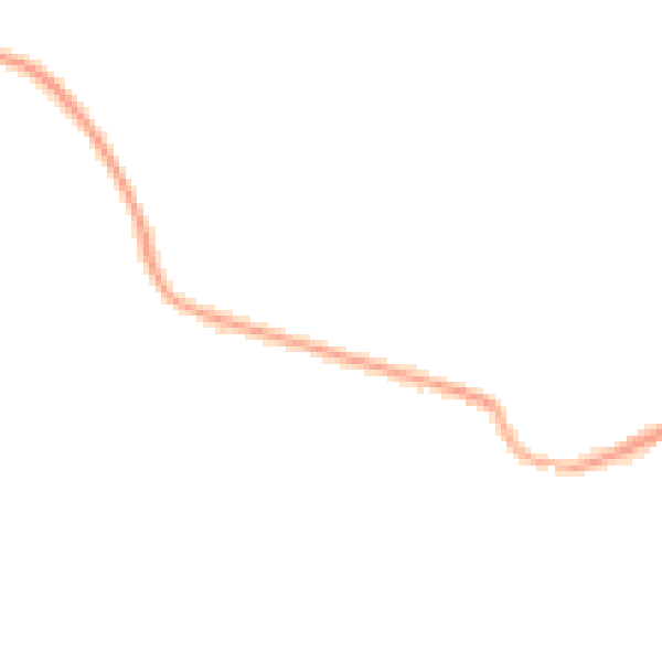Night-time road noise heatmap for HR6 9NQ