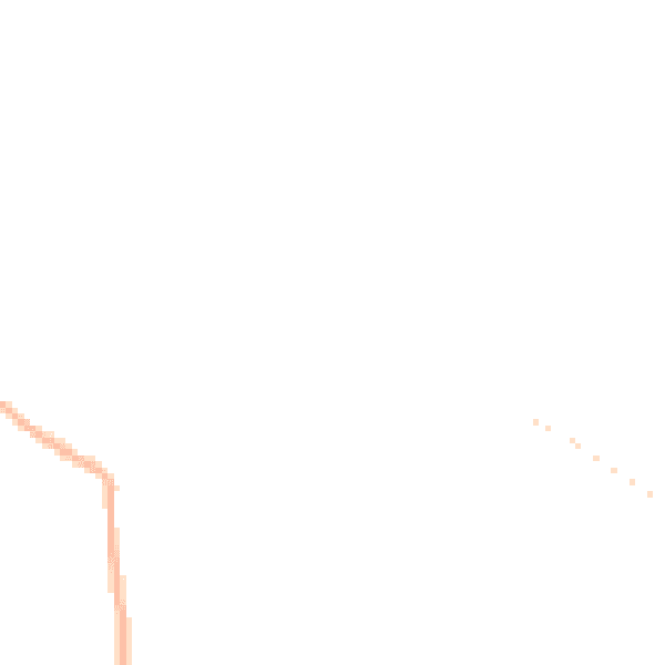 Night-time road noise heatmap for HR6 9RT