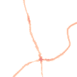 Night-time road noise heatmap for HR8 1AA