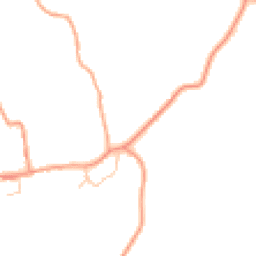Daytime road noise heatmap for HR8 1FD