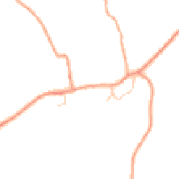 Daytime road noise heatmap for HR8 1PR