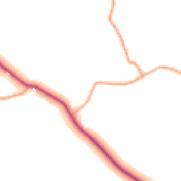 Daytime road noise heatmap for HR8 1QW