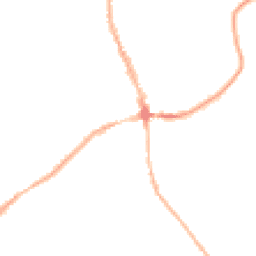 Night-time road noise heatmap for HR8 2DX