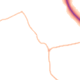 Daytime road noise heatmap for HR8 2HY