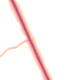 Daytime road noise heatmap for HR8 2QE