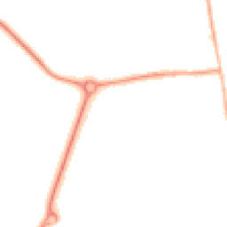 Night-time road noise heatmap for HR8 2UP
