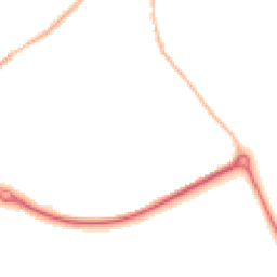 Night-time road noise heatmap for HR8 2XE