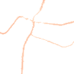 Night-time road noise heatmap for HR9 5AB