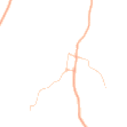 Daytime road noise heatmap for HR9 5TE