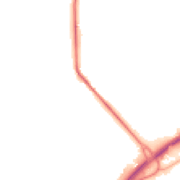 Night-time road noise heatmap for HR9 6EQ