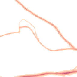 Daytime road noise heatmap for HR9 6QF