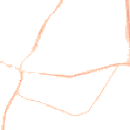 Night-time road noise heatmap for HR9 7DW