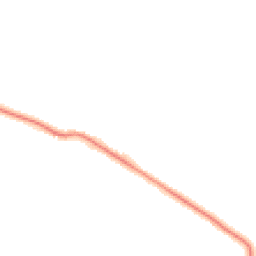 Night-time road noise heatmap for HR9 7PF