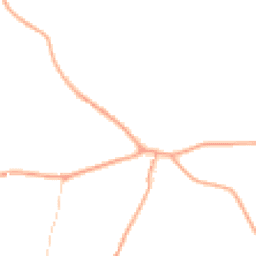 Daytime road noise heatmap for HR9 7PG