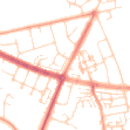 Daytime road noise heatmap for HU10 6AP