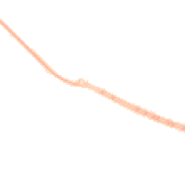 Night-time road noise heatmap for HU10 6BN