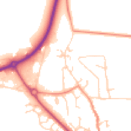 Daytime road noise heatmap for HU10 6DB
