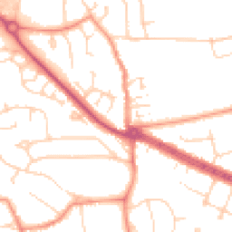 Daytime road noise heatmap for HU10 6GD