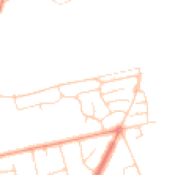 Daytime road noise heatmap for HU10 6HW