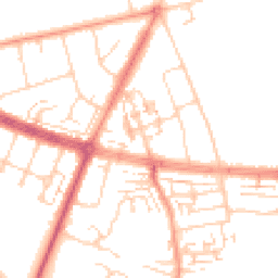 Daytime road noise heatmap for HU10 6PA