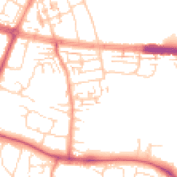 Daytime road noise heatmap for HU10 6QZ