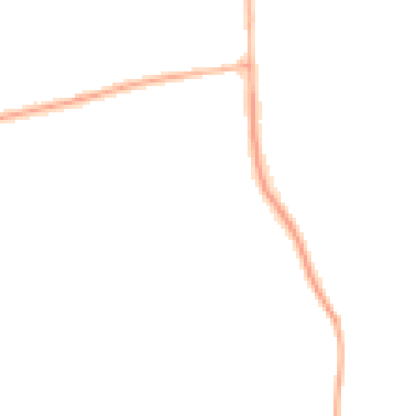 Night-time road noise heatmap for HU10 7FQ