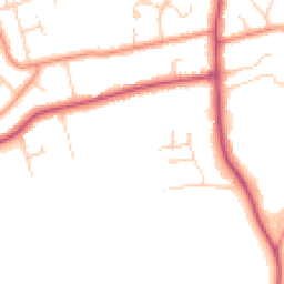 Daytime road noise heatmap for HU10 7FX
