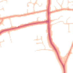 Daytime road noise heatmap for HU10 7FZ