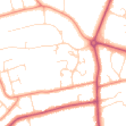 Daytime road noise heatmap for HU10 7HY