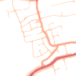 Daytime road noise heatmap for HU10 7JP