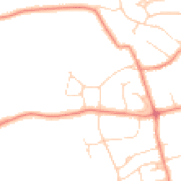 Daytime road noise heatmap for HU10 7PA