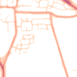 Daytime road noise heatmap for HU10 7PU
