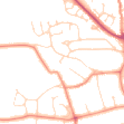 Daytime road noise heatmap for HU10 7US