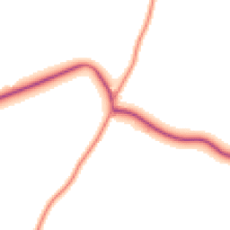 Daytime road noise heatmap for HU12 0BU