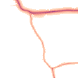 Daytime road noise heatmap for HU12 0DG