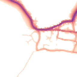 Daytime road noise heatmap for HU12 0PJ
