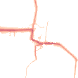 Daytime road noise heatmap for HU12 0QE