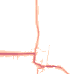 Daytime road noise heatmap for HU12 0TQ