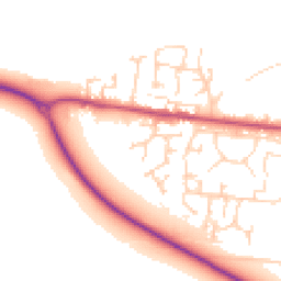 Daytime road noise heatmap for HU12 8QR