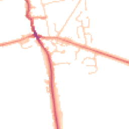 Daytime road noise heatmap for HU12 8XH