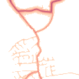 Daytime road noise heatmap for HU12 9EA