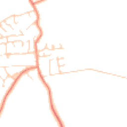 Daytime road noise heatmap for HU12 9FD